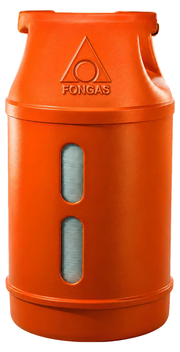 Fongas branded composite cylinder