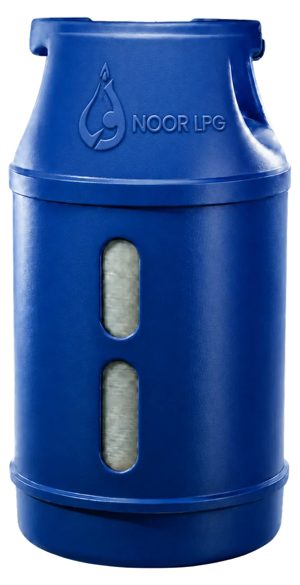 Noor LPG branded composite cylinder