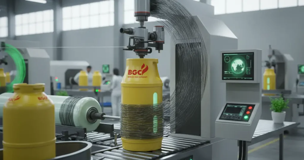 how fiber lpg cylinders are manufactured